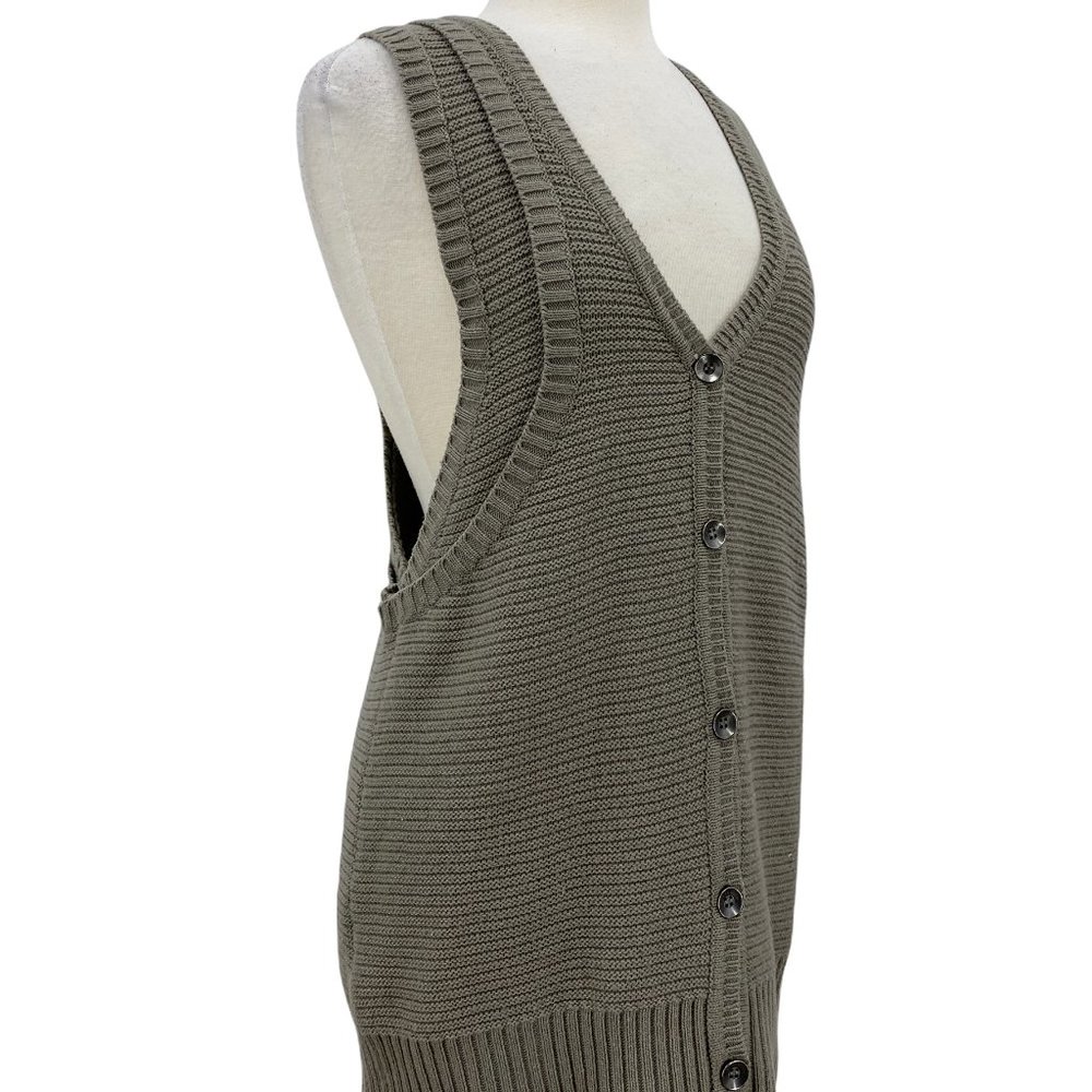 Bcbgeneration Women's Knit Solid Gray Sleeveless … - image 3